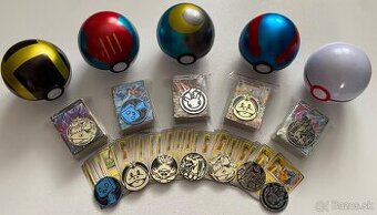 Pokemon Karty 100ks + Pokeball
