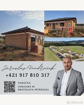 4-izbový BUNGALOV-Moravany nad Váhom DOLINKY s pozemkom 540