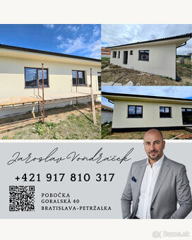 4-izbový BUNGALOV-Moravany nad Váhom DOLINKY s pozemkom 540 