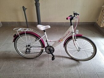 Predám detský bicykel 24kola Guiliete biele