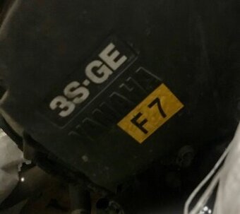 Toyota Celica - motor YAMAHA 3S-GE F7