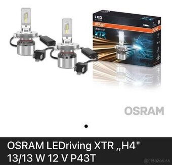 Predám led ziarovky označenie H4