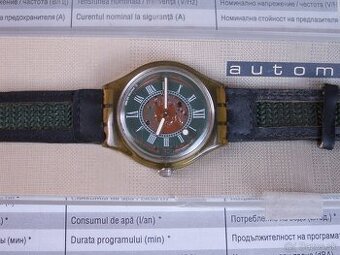 Hodinky SWATCH Automatic komplet s krabičkou a papiermi.
