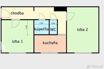 2-izb. Byt v Petržalke / pet-friendly
