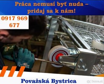 Údržba vozíkov s možnosťou záloh – pridaj sa k nám