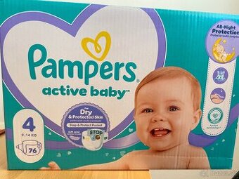 Pampers active baby 4ky