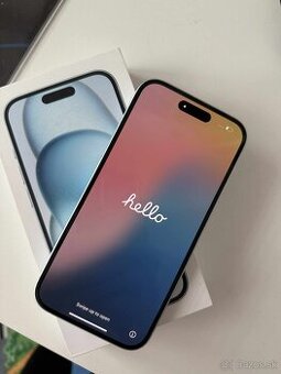 Apple iPhone 15 blue 128gb