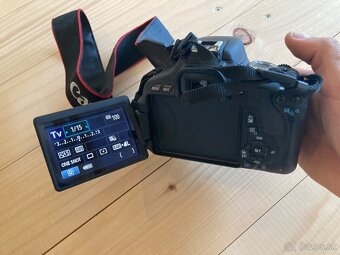 Canon EOS 600D komplet foto výbava