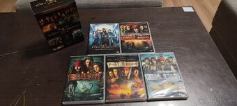 Piráti z Karibiku – kompletná kolekcia 5 filmov (DVD, CZ dab