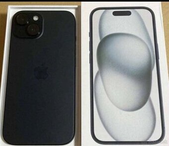 Predám Iphone 15, 128gb Black Titan
