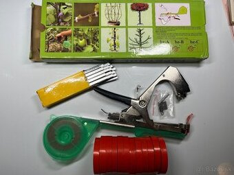 Kliešte na viazanie rastlín, pásky, spony