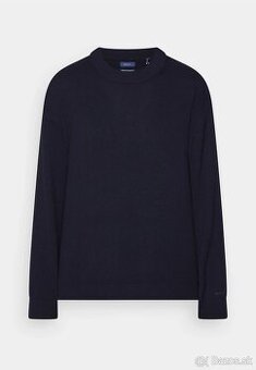 tmavomodrý sveter gant S