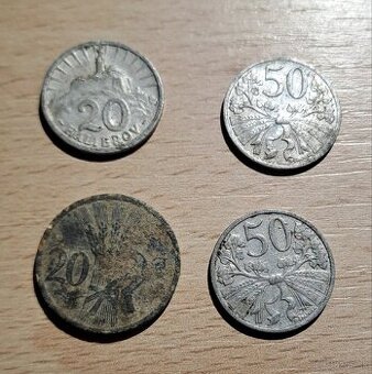 Mince lot. Československé, slovenský štát