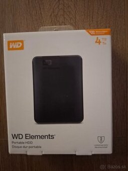 Externy disk WD Elements