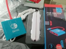 Set pre Nintendo Switch-dock, Joy Cony, ochranný kryt