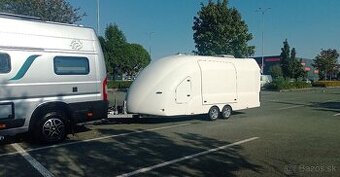 speciální krytý sklopný přepravník na auta , motocyklu t