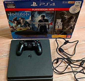 Predám PS4 1TB 100% stav