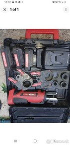 Predám Lisovačku Virax viper s 3 x akku 18V a nabíjačkou