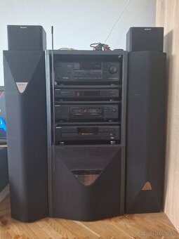 Predám originálnu Hi-Fi vežu Sony s reproduktormi