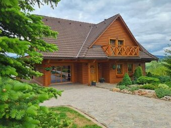 PREDAJ: 5i zrub s veľkorysým pozemkom, garážou, bazénom