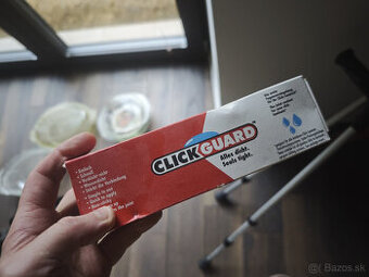 ClickQuard - gél pre vodotesnosť lamin. podlahy v kuchyni