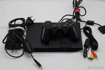 PlayStation 2 Slim SCPH-75004 + MODBO čip, komplet