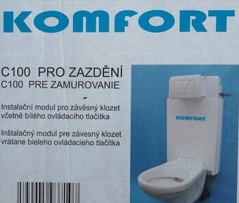 AlcaPlast WC teleso, Misa, tlačítko