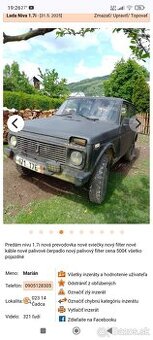 Lada niva 1.7i LPG
