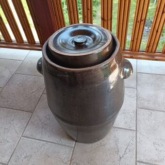 Keramický sud na kapustu (30l) - 1