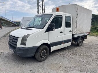 VW Crafter 35 L3 | 7-miestna kabína | Plachtová korba |
