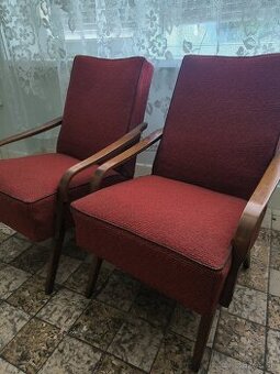 🛋️ Retro sedacia súprava (2 kreslá + sedačka) 🪑