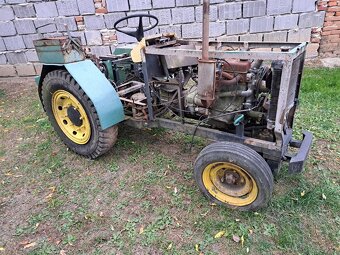 Malotraktor podvozok