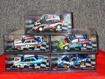 Kovové modely rally - deAgostini (Altaya) 1/43