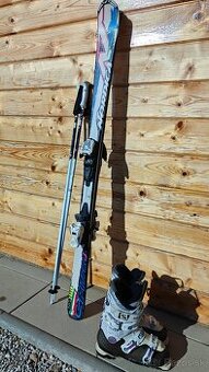 LYŽE NORDICA SPITFIRE 150CM + SALOMON QST R70 26CM