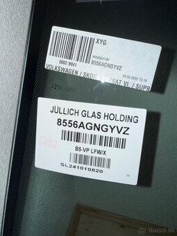 Čelne sklo passat b5 superb 1