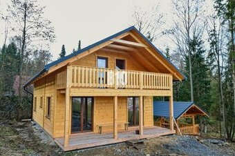 Štýlová novostavba drevenice na Kysuciach