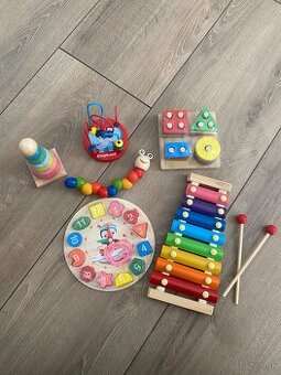 Set drevených hračiek