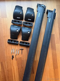 Predám nosič Thule Wingbar Edge 9596 Black + kit XT 3145 - 1