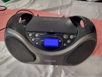 Rádio Sencor do kuchyne, na chatu, garáže FM, CD,MP3,USB