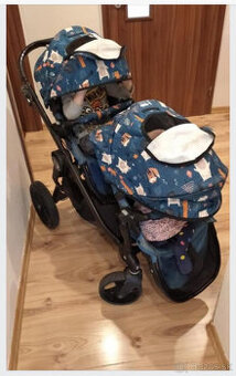 Súrodenecký/dvojičkovský kočík Baby City Jogger Select