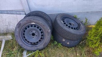 Plechové disky 16" 5x112 ET41 VW Passat, Škoda, Audi + zimn