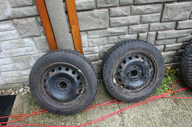 155/65 R14 75T letné pneu + disky 2x