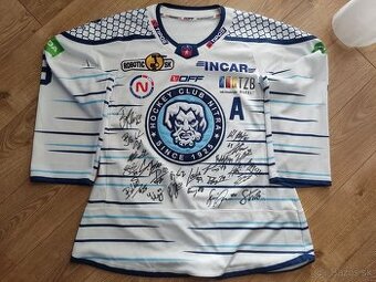 Podpísaný hokejový dres HK Nitra