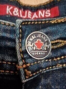 DŽÍNSY-NOVÉ-ZNAČKOVÉ: K&L JEANS DENIM - MADE in KANADA-ZĽAVA