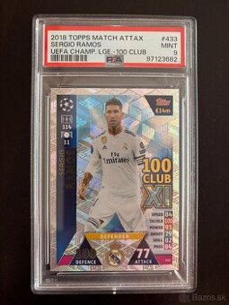 Futbalová karta - Sergio Ramos PSA9