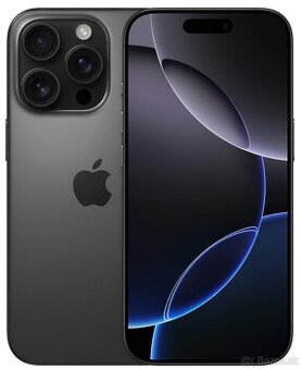 iPhone 16 Pro 1 TB čierny titán - novy, neotvoreny