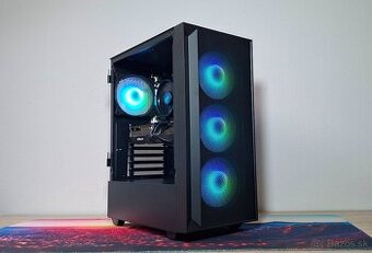 Hráčske pc 6jadro RYZEN 5 5600/512gb NVME/RX5700XT 8GB