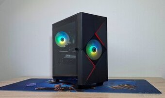 Hráčske pc 6jadro RYZEN 5 5600/512GB NVME/RX5700XT 8GB