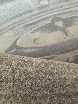 Sivý koberec 120x170