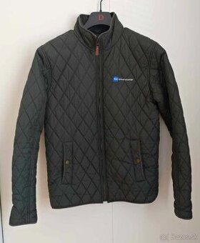 Mužská zelená prešívaná vetrovka (Richmond Tee Jays)